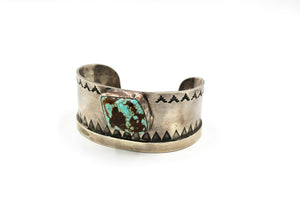 Sterling SIlver Turquoise Cuff
