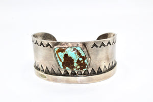 Sterling SIlver Turquoise Cuff
