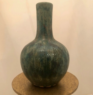 Green Glaze Asian Vase