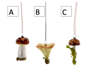 Mini Mushroom Ornament