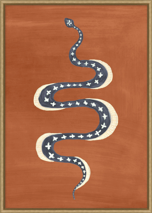 Framed "Snake 3" Print